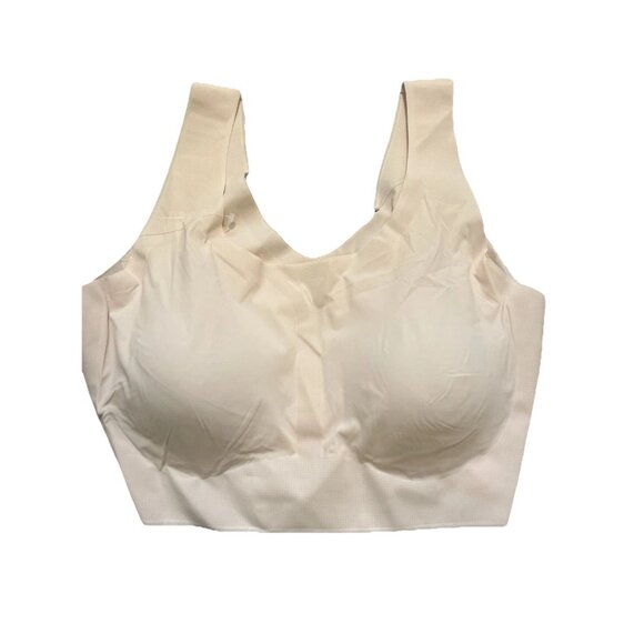 Bali Wirefree Bra Women’s Sz XL Sandshell Comfort Revolution EasyLite Smooth NWT - Picture 1 of 6